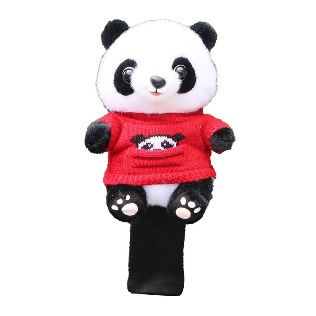 Huse Drăguțe Panda pentru Capul Clubului de Golf Huse Amuzante din Pluș cu Animale pentru Protecție Driver/Fairway Accesorii Golf