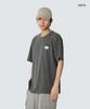 SNOWPEAK APPAREL [Snow Peak I Bt21] Graphic Short Sleeve T-Shirt (S26Mufts90) Dark Charcoal