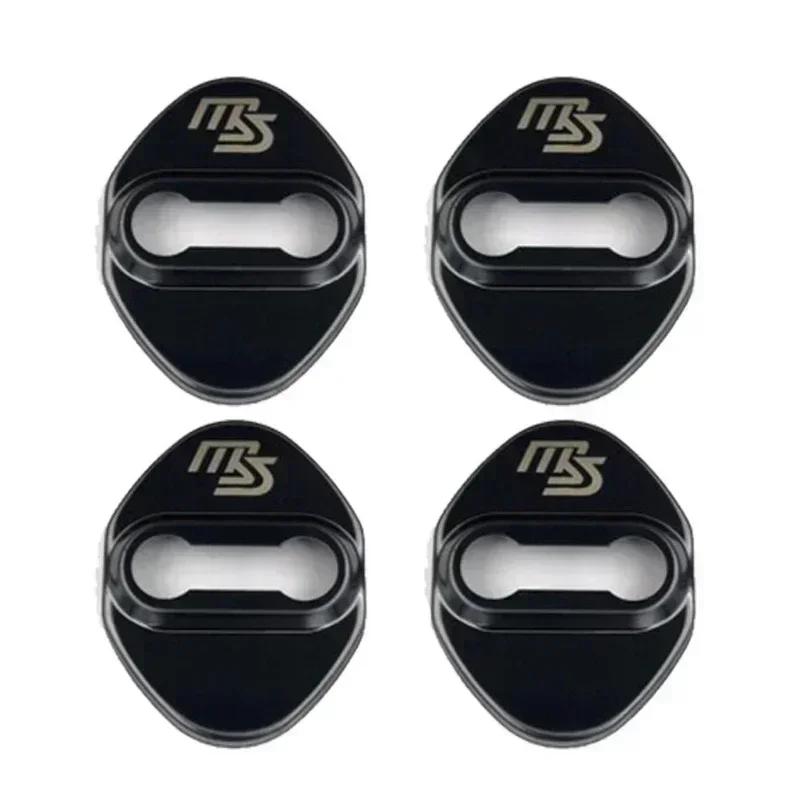 2025 Heiß 4 Stück Auto Türschlossabdeckungen Rostschutz Schnallenaufkleber für Mazda CX-4 CX-5 CX-3 Atenza Axela 3 6 Grand Tourer Styling Acce