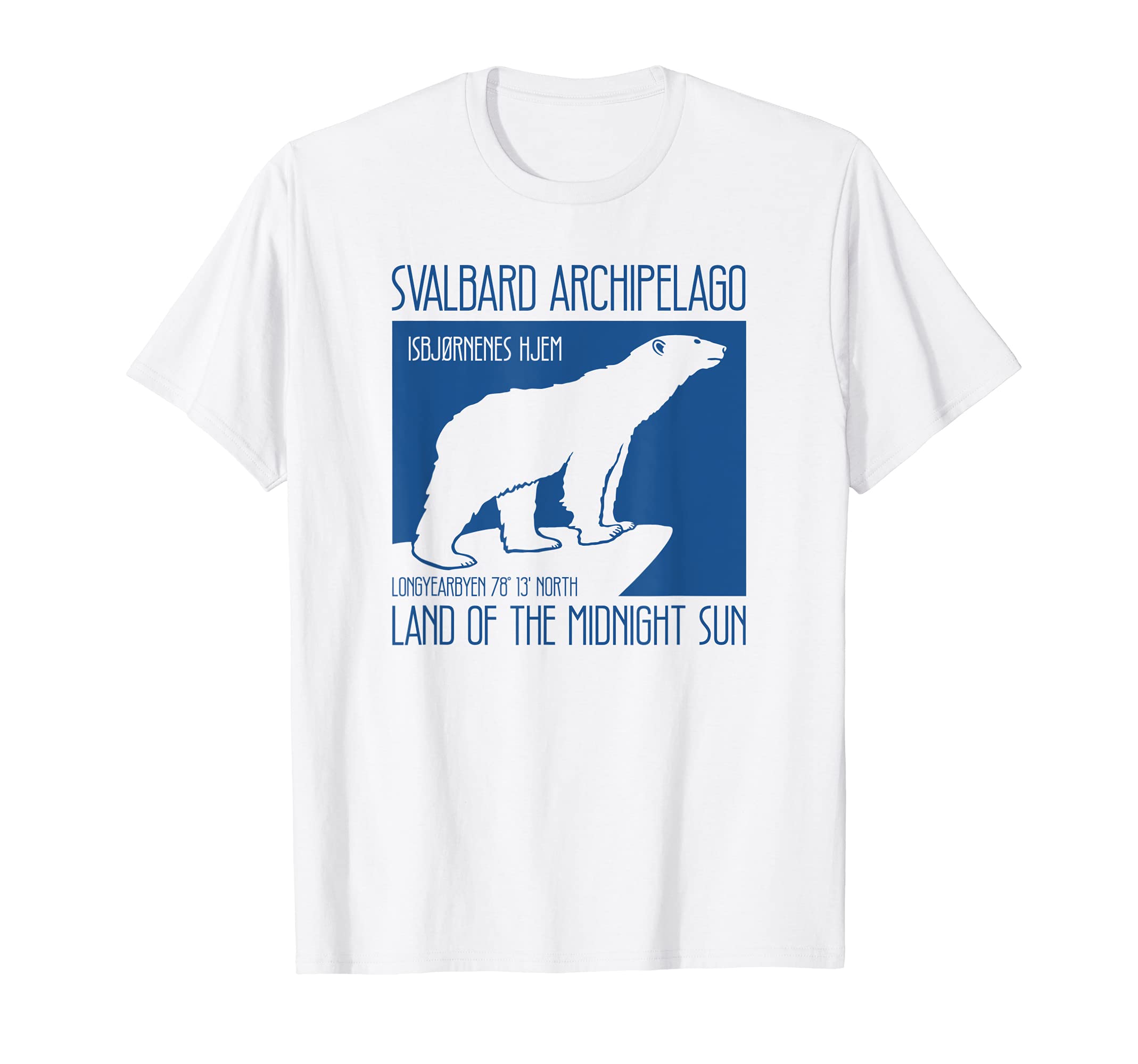 

Svalbard Polar Bear | Longyearbyen, Norway Arctic Lights T-Shirt