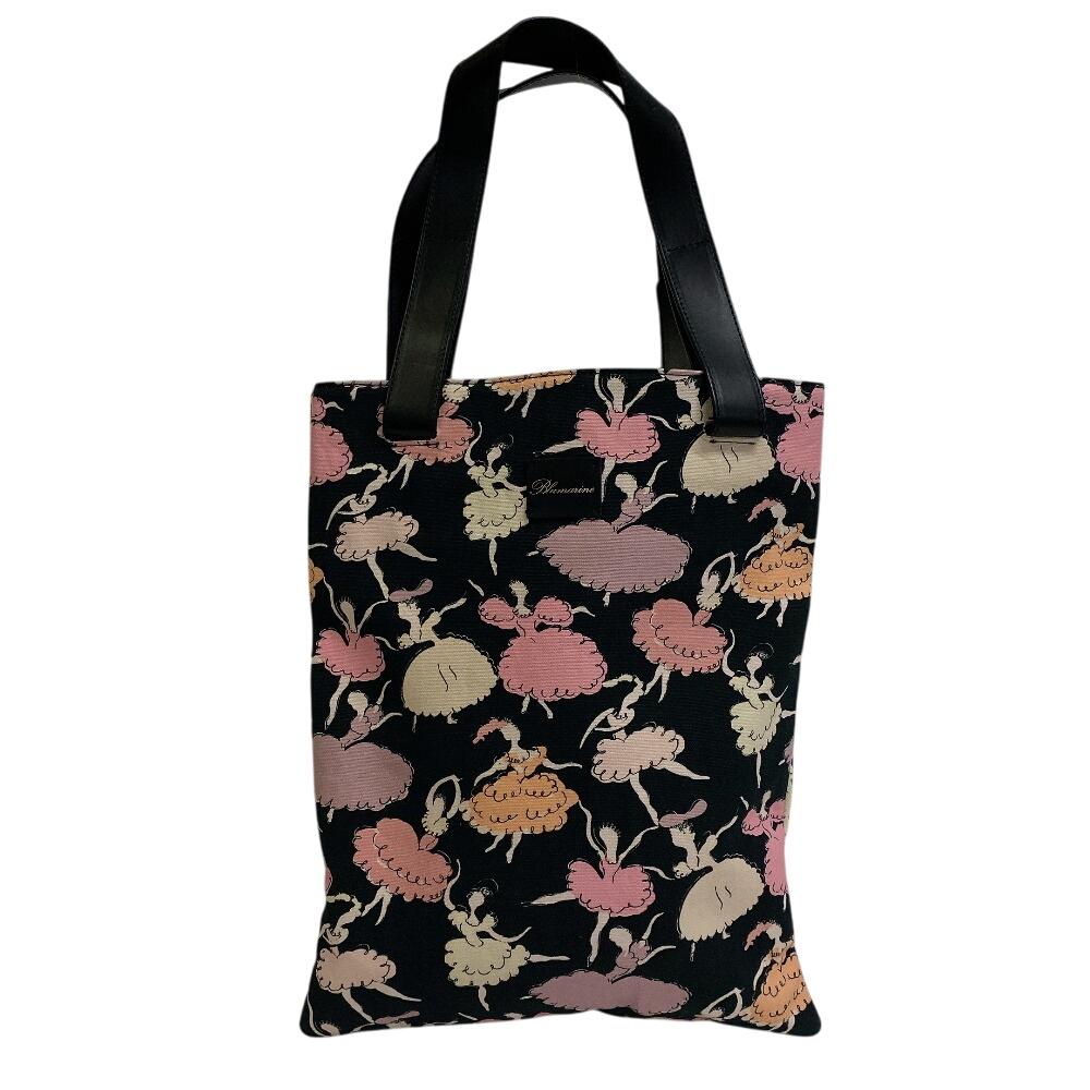 

Blumarine ballerina canvas Tote Bag multicolor canvas Women Used