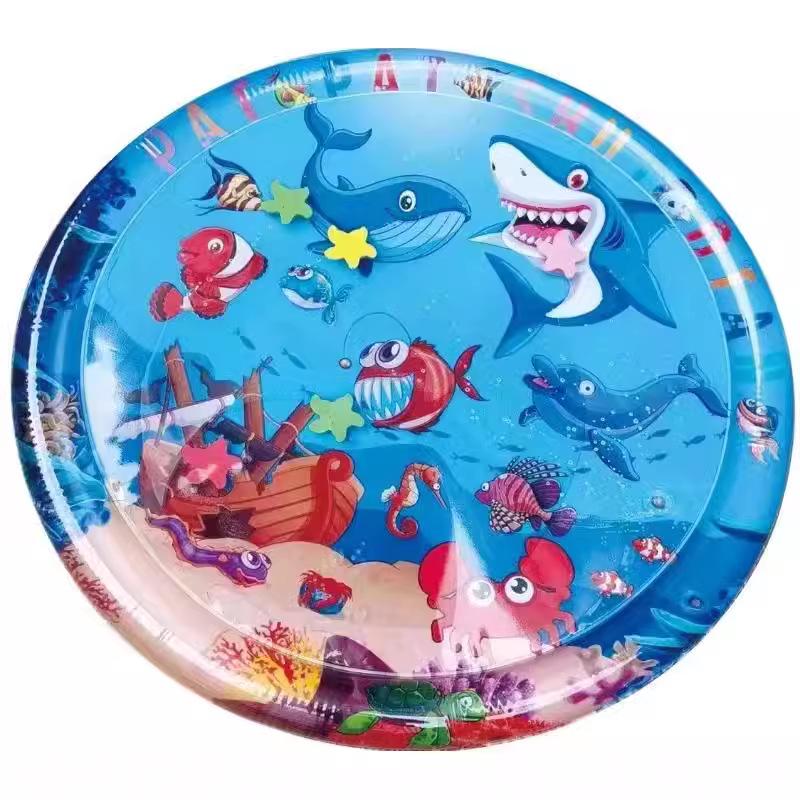 Tapis d'eau gonflable pour enfants: Jouet guide anti-chute pour l'entraînement et l'éducation à domicile