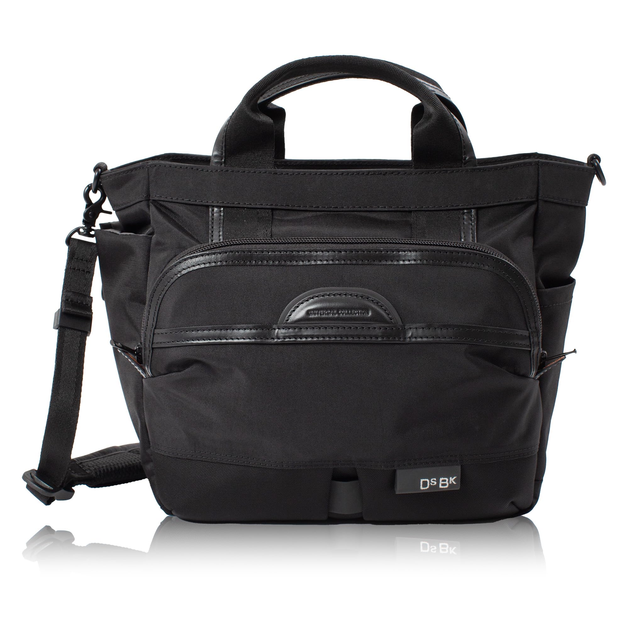 

DSBK Мужская сумка-тоут с 2 вариантами использования, компактная мини-сумка-тоут KOH-3388 (черный)