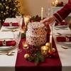CHRISTMAS TIN BOX 2 PCS FOR COOKIES, GINGERBREAD, SWEETS, RODS 20 cm