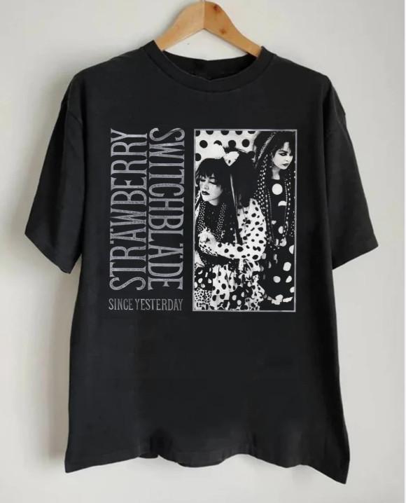 Strawberry Switchblade Since Yesterday 1984 TShirt Cotton Tee S to 5XL Unisex T-Shirt M