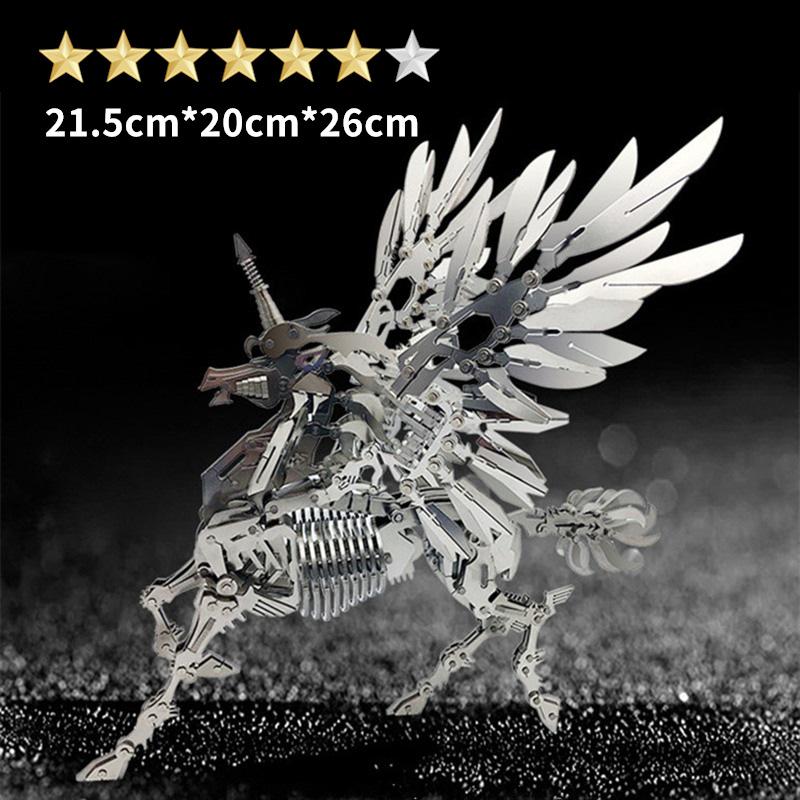 3D Metal Scorpion Jigsaw Puzzle - Mechanical Assembly Toy for Kids