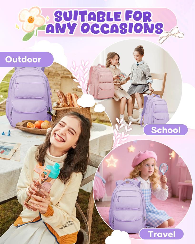Kindergarten Schoolbag Shoulder Bag Girl Boy Bookbag Children Travel Backpack Kid Backpack, Teens Middle High School Backpack