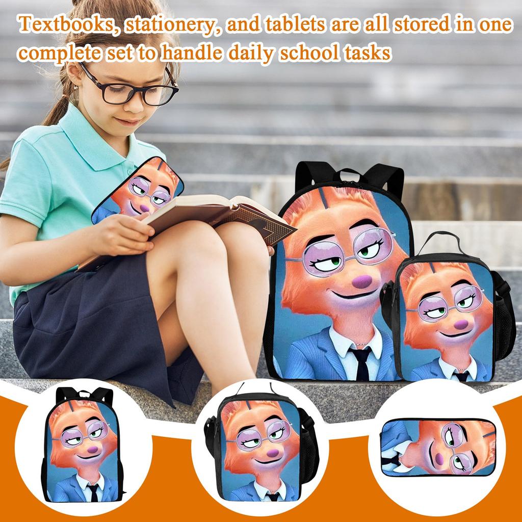 Printed Backpack For Students