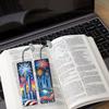 4Pcs Special Shape Animal Diamond Art Painting Bookmarks with Pendant DIY Diamond Art Bookmarks Kits for Adults Book Lovers