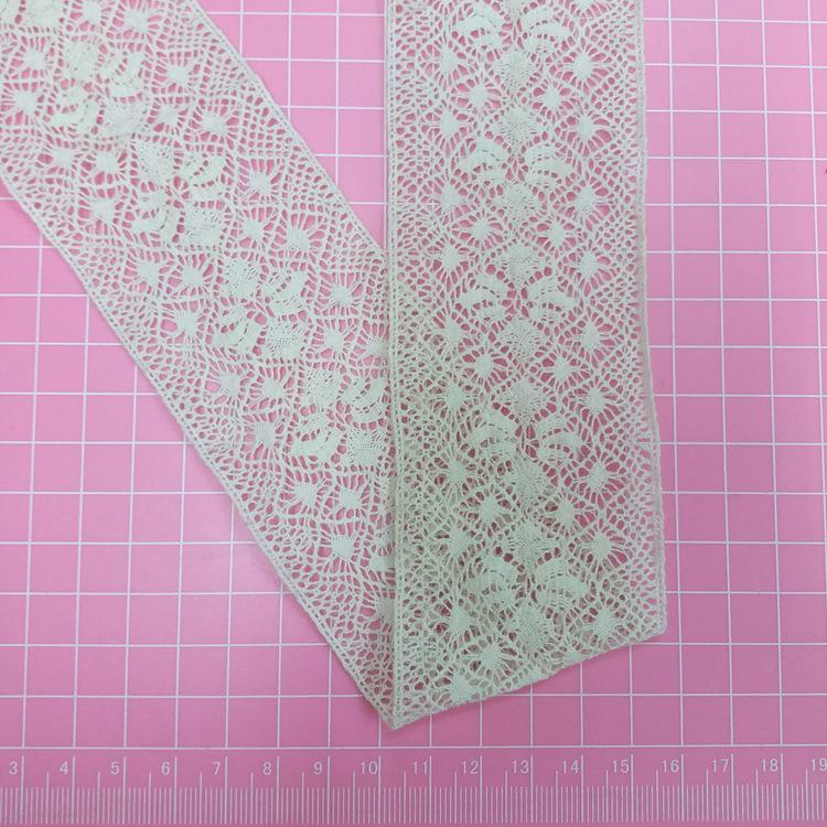 Apparel Accessories Edge Pure Cotton Lace Cotton Thread Lace Versatile Clothing Accessories Cotton Thread Lace Wide Lace