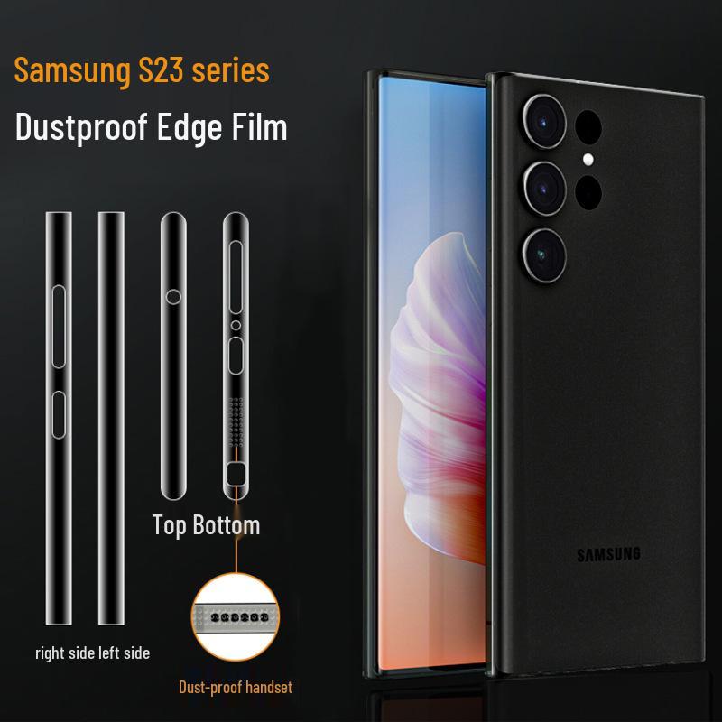 Samsung S23 Ultra/S22 Plus Phone Frame & Dustproof Side Film