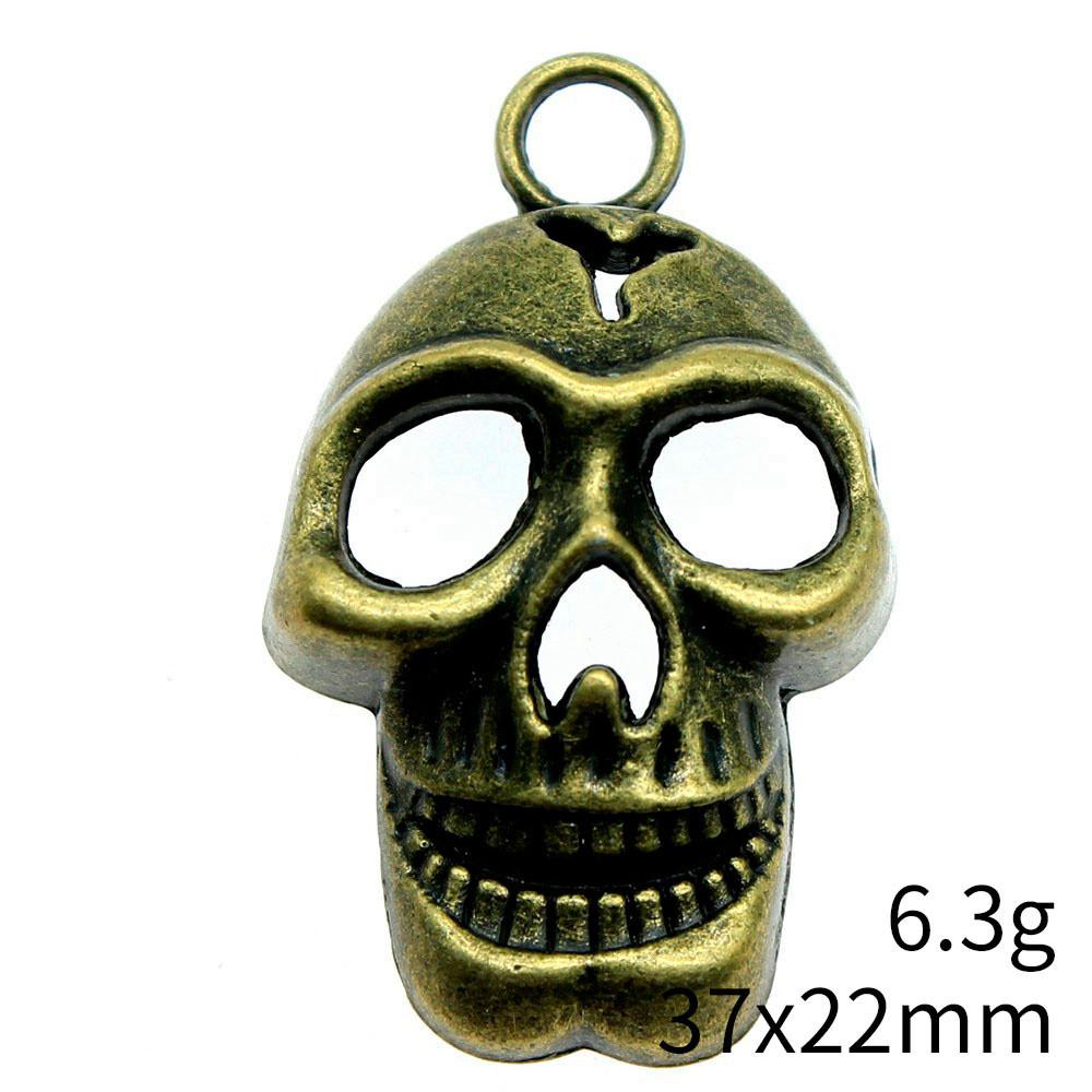 Father's Day Jewelry Creation Charms Skeleton Charms Pendant Art Supplies Man Pendant
