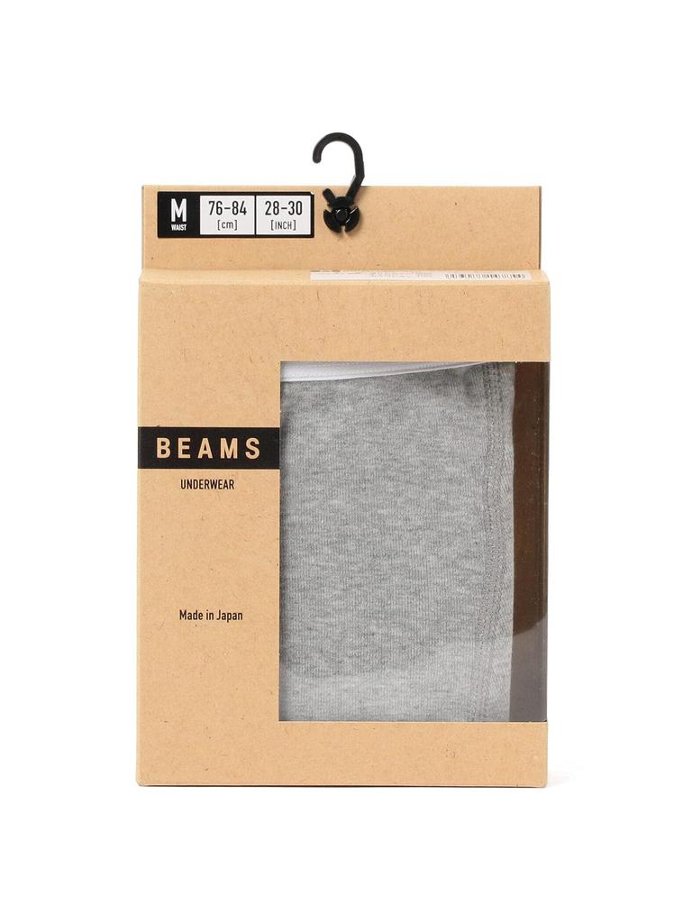 Beams Basic Boxer Grey Size 11490123900 Men's Shorts, Heather, M,