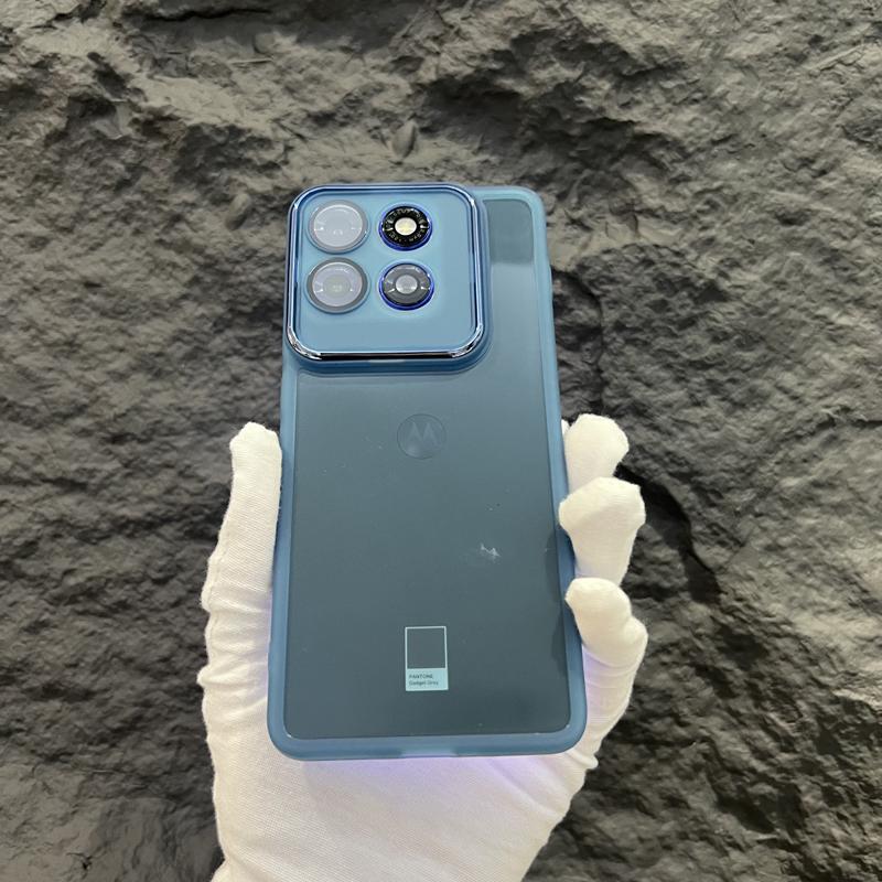 Luxury Transparent TPU Phone Case for Motorola Signature Edge 70 Ultra 60 Pro 50 Fusion G77/67 Lens Protect Skin Feel Back Cover