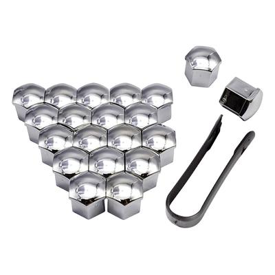Generic 20pcs Car Wheel Nut Cap Pack Exterior Decoration Replacement Hub Screw Cover with