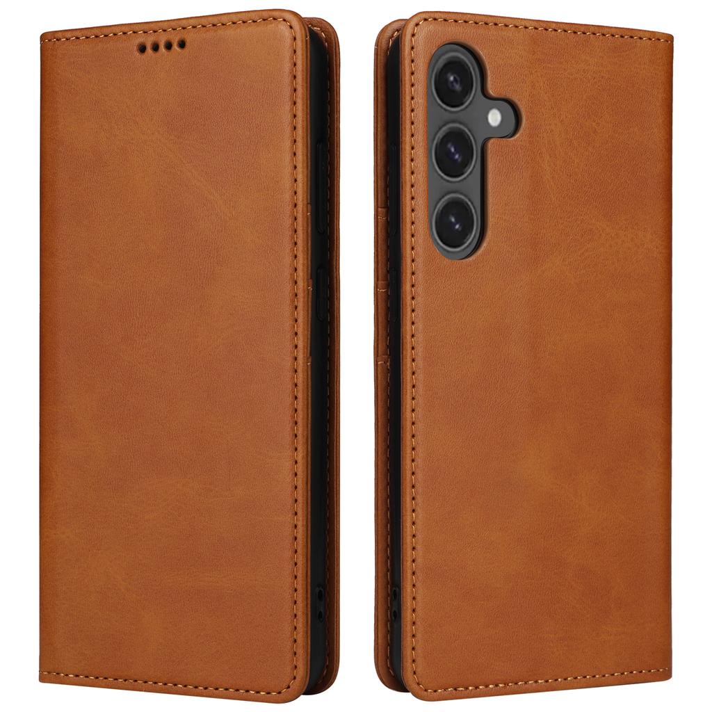 For Samsung Galaxy S24 FE Case RFID Blocking Shockproof Leather Phone Cover