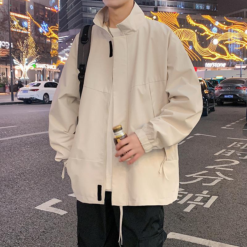 

Jacket Men s Spring New Casual Men s Trend Frock Outdoor Collar Coat Jacket S