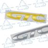 Metalowe Logo GTC 3D Emblemat na Grill Samochodowy Przód Odznaka na Klapę Bagażnika Naklejka Dekoracyjna Do Opel Astra Insignia Corsa Vectra Zafira Mokka OPC