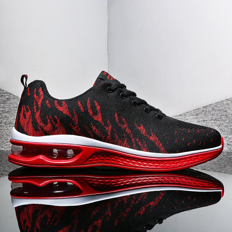 Mesh sports shoes men's non-slip shock-absorbing running shoes men's shoes soft sole breathable wear-resistant casual and comfortable mesh running