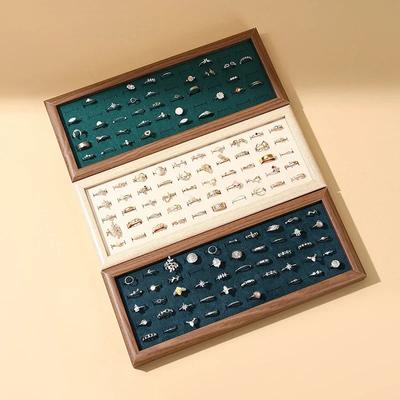 Creative 50 Ring Display Plate, Earring Storage Plate, Ring Display Prop Rack, Ring Viewing Plate, Stall