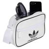 Adidas Originals ADICOLOR Polyurethane Shoulder Bag, Crossbody Bag Mini Unisex White Adidas IX7484