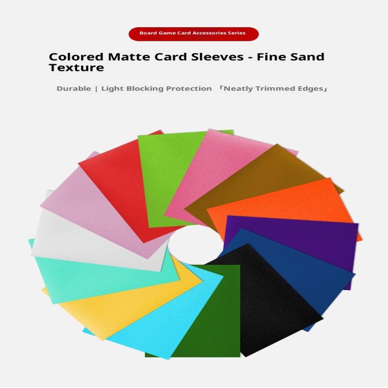 100 ks prémiových obalů na karty Matné obaly na karty Kompatibilní s Mtg Pokemon Trading Cards a Sport Standardní velikost deskové hry