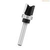 K1AE Black Coated Milling Cutter For Wood Plastic Composite Materials 1/4Inch Shank