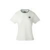 Casual Comfortable Sports Short Sleeve T-Shirt Women Tops Off-White 24FRC442WGW2