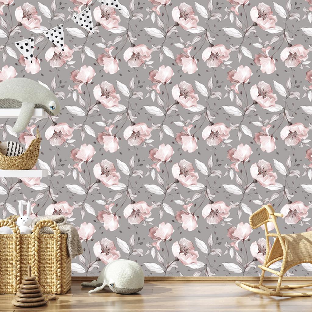 Bright Peonies Wallpaper for Living Room and Bedroom 50x1000