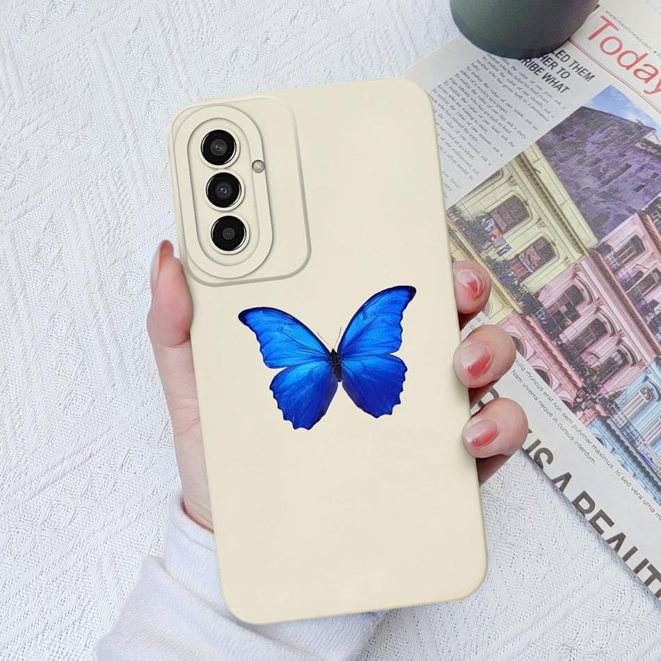For Samsung Galaxy M13 M14 Phone Case Love Heart Upgrade Camera Protection Liquid Silicone Back Cover For Samsung M 13 14 Capa