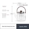 Nanshan Mr. Handmade Glass Teapot Set with Electric Ceramic Stove