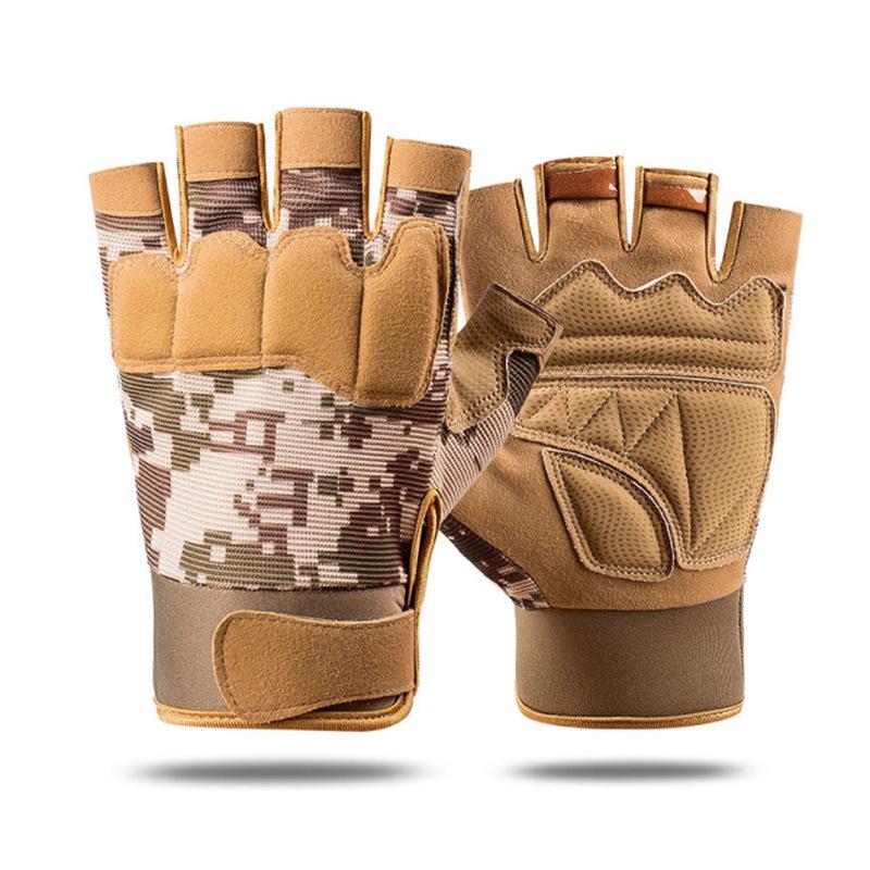 Unisex Anti-slip Wear-resistant Tactical Gloves for Outdoor Activities