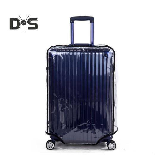 Suitcase Protective Cover Smooth Thickened Foldable Waterproof 20/24/28/30 Trunk Cover Inch Impact Resistant Luggage Wrap Protector Dustproof Luggage