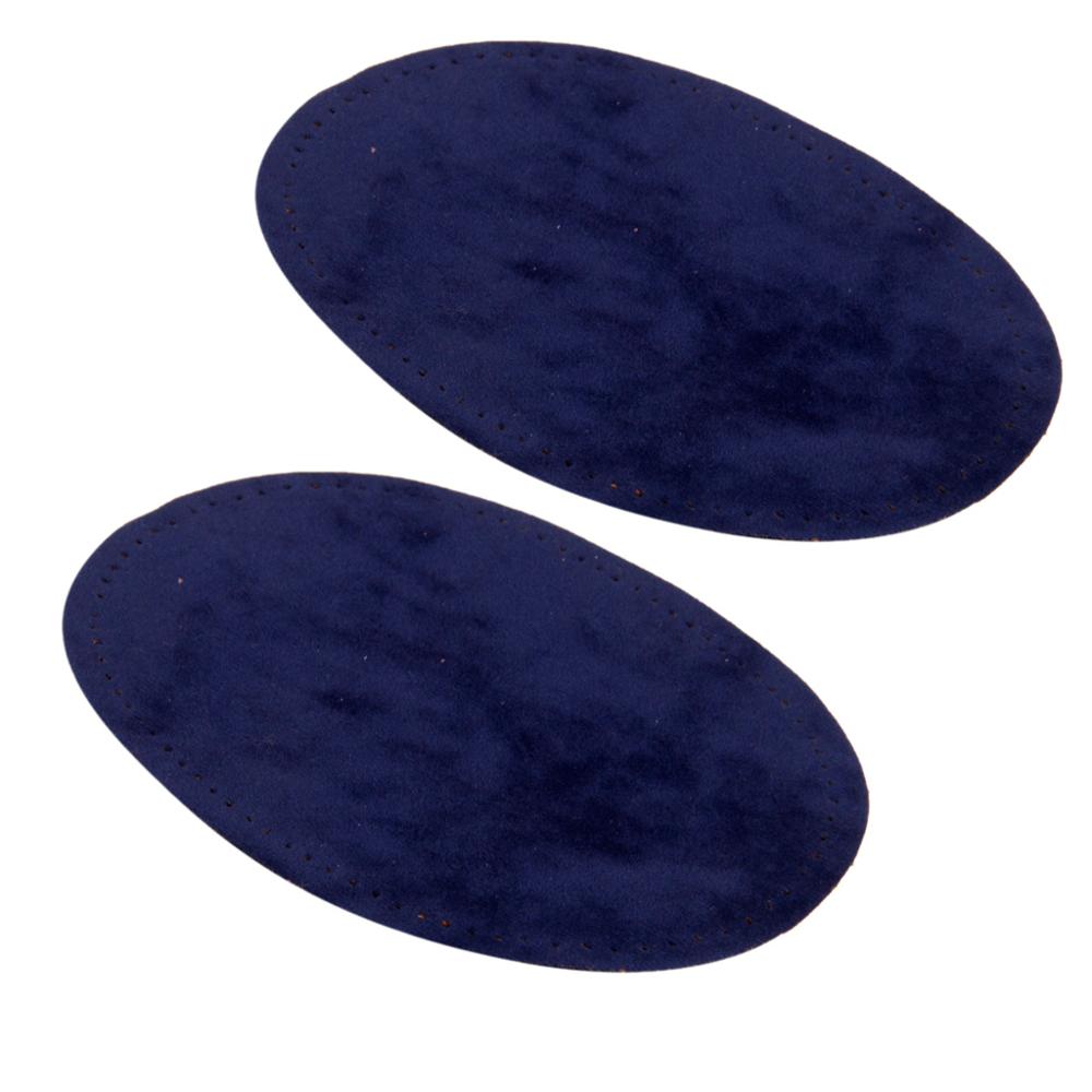 4 pièces Oval Daim Cuir de Vache Coude Genou Patch Velours Thermocollant Patches pour Réparation Pull Vêtement Sac Jean Vêtement Accessoires de Couture