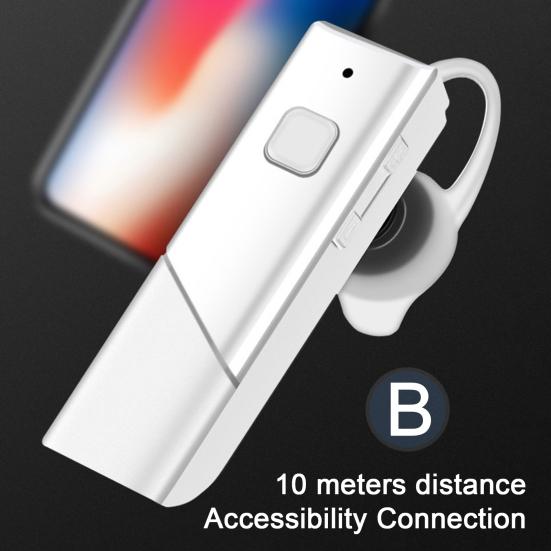 Wireless Earphone Bluetooth-compatible 5 Waterproof Ergonomic Noise Canceling Business Sports Running Earbuds Headphone Earpiece