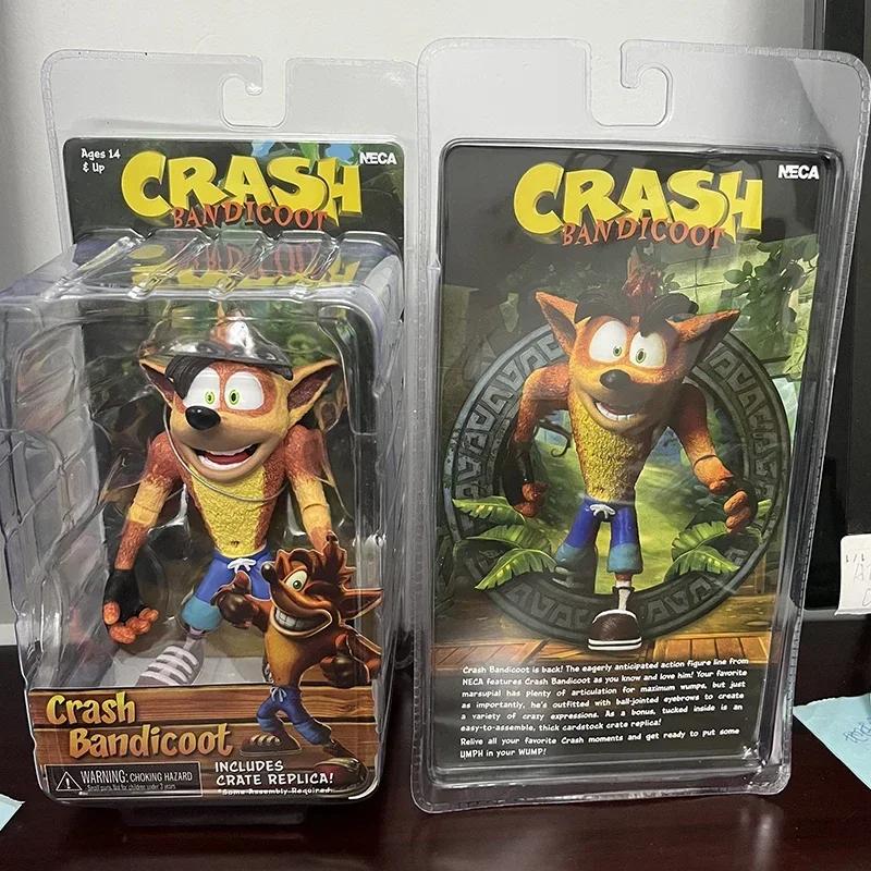 Hot New IN Stock Crash Figure Game Crash Bandicoot Sane Trilogy Action Anime Figure Toy Doll Decoration Halloween Gifts