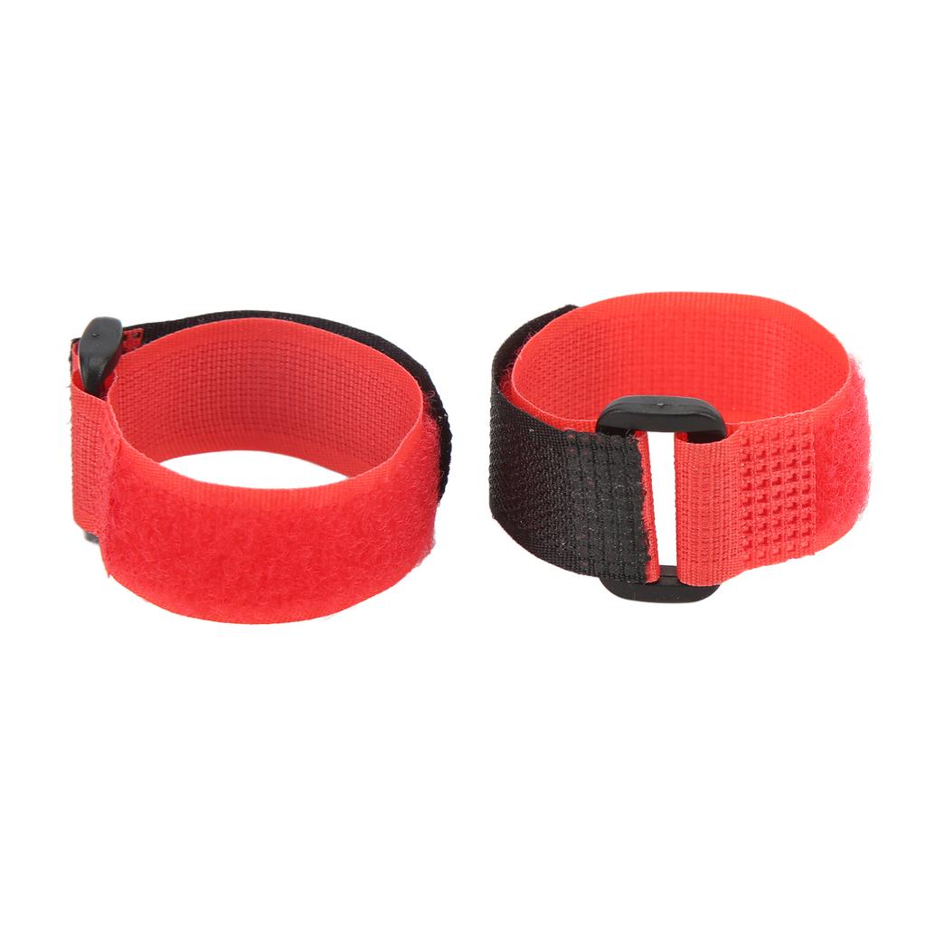 2 Pack Chicken Collar Anti Hook Noise Free Nylon Chicken Neck Belt for Roosters CockerelRed Upgraded