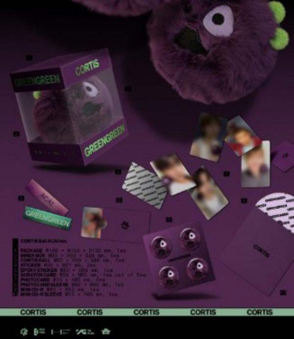 [Pre-ordine] CORTIS - 2° EP GREENGREEN (CORTIS Pallina Ver.)