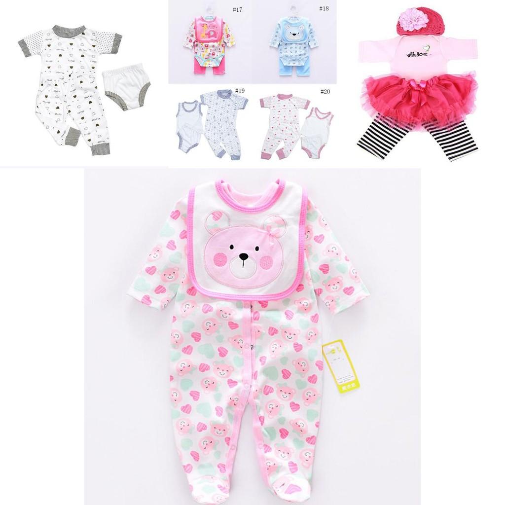 Υπέροχο Φόρεμα-Ολόσωμη Φόρμα Ρούχα Για 22''-23'' Ρεαλιστικές Κούκλες Reborn