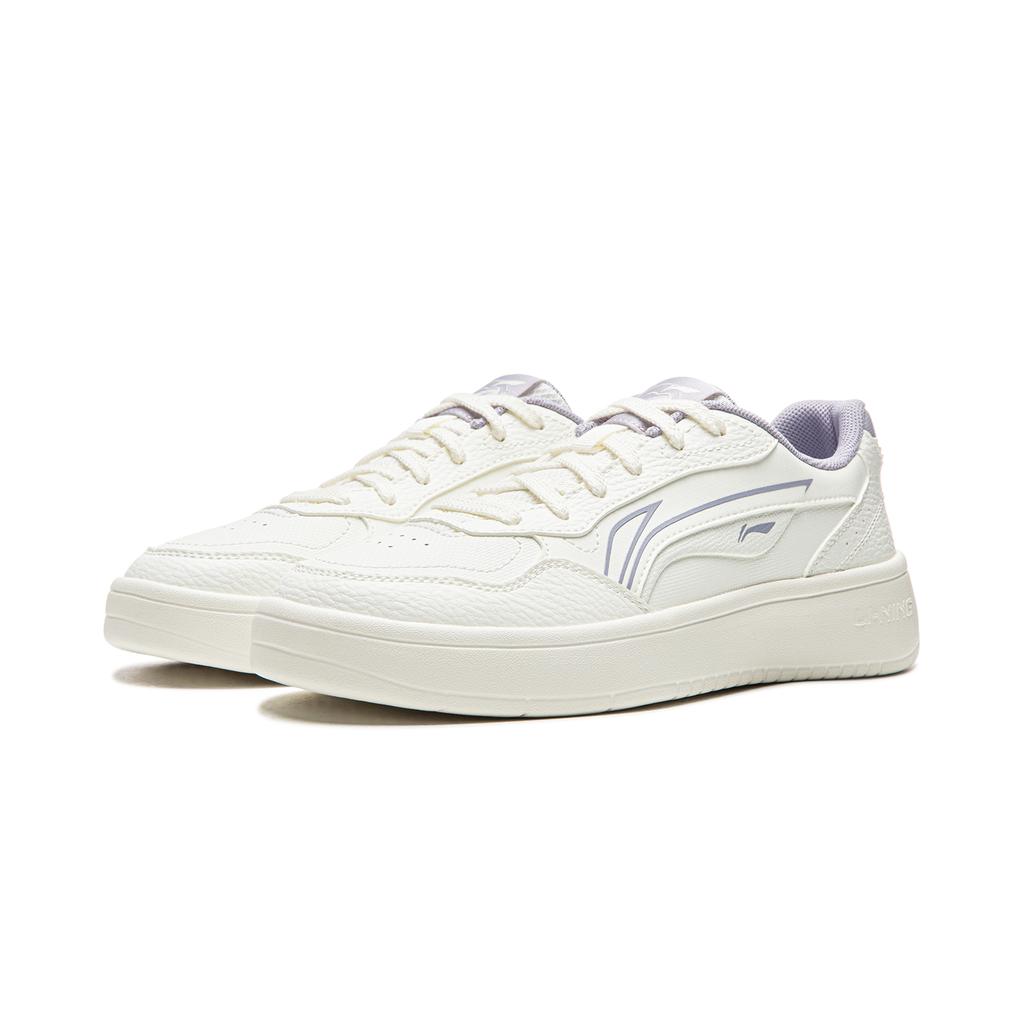 Li Ning Wheat Age Slip Resistant, Abrasion Resistant, Breathable, Height Increasing Low top Skateboard Shoes Women's AGCW086-1