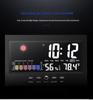 Weather Clock 8082T: Color Screen Display, Voice-Controlled Temperature & Humidity Alarm Clock