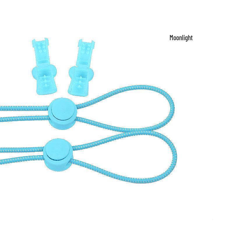 Elastic Stretch No-Tie Shoelaces: Colorful Round Laces for Adults & Kids