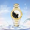 Men's Watch Stainless Steel 3ATM Waterproof Analog Display Simple Fashionable Octagonal Quartz Watch Gold Silver Men's Fashion Accessory