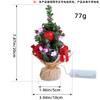 Christmas Luminous Star Christmas Tree Tabletop Ornaments, Small Christmas Tree Festive Atmosphere Dress Up Props