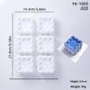 Herz Stern Quadrat Bento Kuchen Silikonform Schokoladenmousse Form Obstkuchen Dekorationen Wiederverwendbar Seife Kerze Gips Herstellungsform
