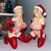 12cm NSFW Insight Nikukan Girl Regalo di Natale Watashi Carol Ragazza Nuda Sexy Action Figure in PVC 1/7 Set Modello Bambola
