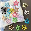Solid Star Pair Five-pointed Star Bb Clip Broken Hair Card Energetic Girl Hair Clip Sweet Girl Bang Clip Side Edge Clip