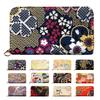 Bamboo Coin Case with Round Perfect for Elegant and Gold Kanoko Flower Design [leo&aoi] Nishijin-ori Zipper, Kimono, High-Quality,