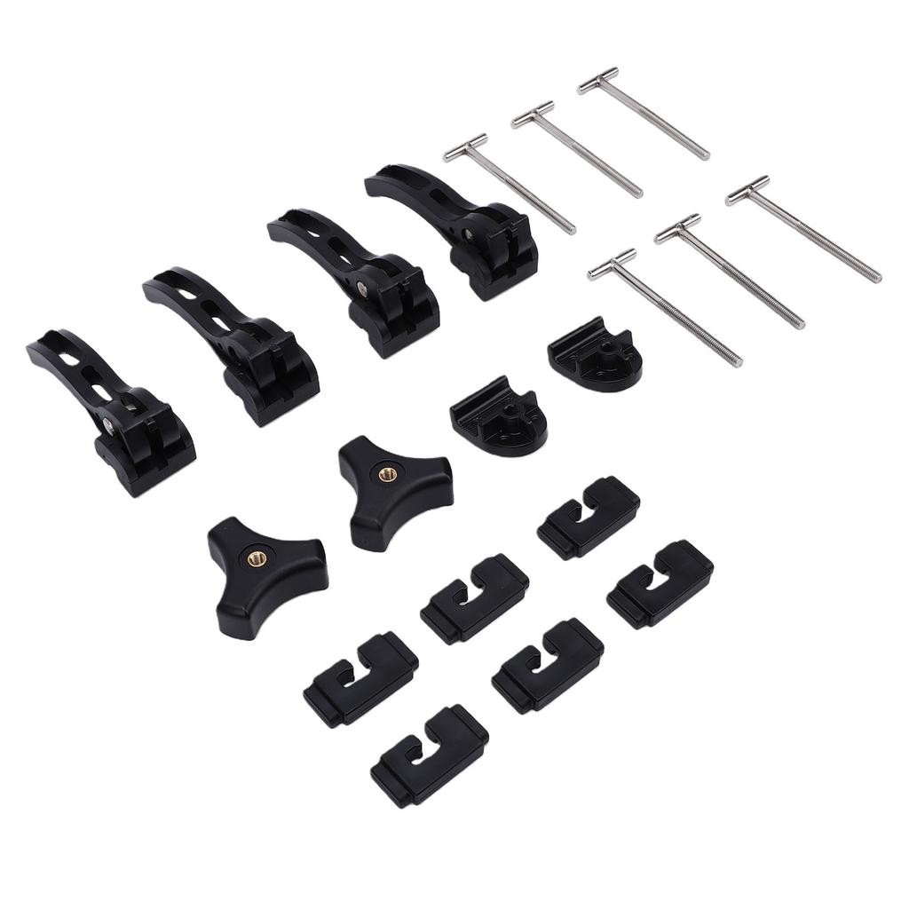Truck Tonneau Cover Replacement and Accessories Part Kit for Hard Tri Fold Or Quad Fold Truck Bed Cover Include T Bolts