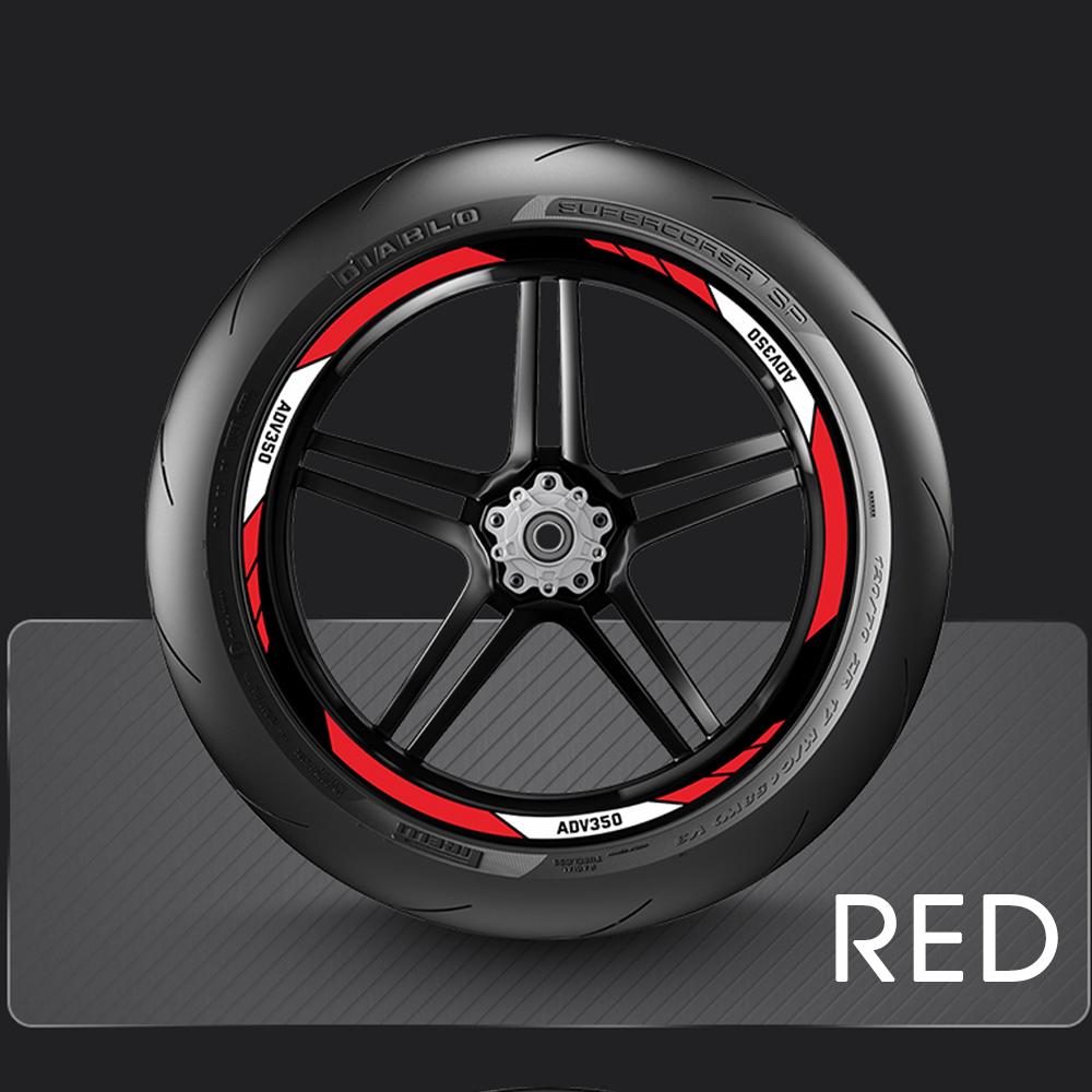2025 Wheel Stickers ADV350 ADV 350 for HONDA ADV350 Accessories Motorcycle Wheel Decoration Decals ADV ADV 350 2025 Decals